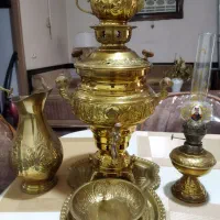 سماور برنجی نونو