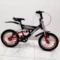 دوچرخه سایز 16 دوکمک فنر اسپورت و خاص درحدنونو