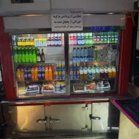 یخچال بزرگ ویترینی درب کشویی|یخچال و فریزر|کاشان, گبرها|دیوار