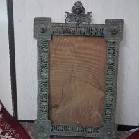 قاب آینه برنجی قدیمی