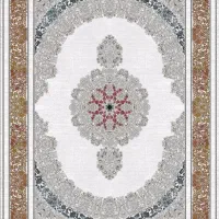 فرش سمانه) بدکن نیاز به چک وضامن خوش نقش وطرح|فرش|برازجان, |دیوار