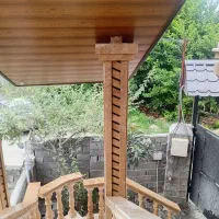 سنگ نما رومی حیاط سازی و کاشی سرامیک|خدمات پیشه و مهارت|چالوس, |دیوار