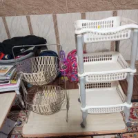 سبد سیب زمینی وپیاز