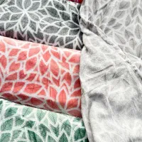 پتو دونفره طرح گلبرگی زیبا و خاص