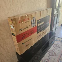 تلویزیونQled ۵۵اینج ومیز|تلویزیون و پروژکتور|شیراز, قصرالدشت|دیوار