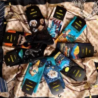 جوراب های ترک با طرح های متنوع