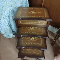 معاوضه وفروش جلومبلی منبت چندکاره جنس چوب|مبلمان خانگی و میز عسلی|سبزوار, امیر کبیر|دیوار
