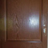 2 عدد درب سرویس بهداشتی چوبی