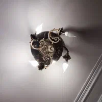 لوستر برنز ۶،۸ ،۴ شاخه|لوستر و چراغ آویز|مراغه, |دیوار