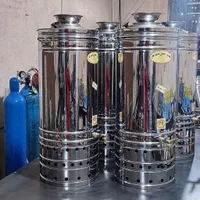 سماور هییتی صنعتی تمام استیل گازی و هم برقی