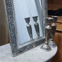 آیینه شمعدان قلم زنی تاجدار