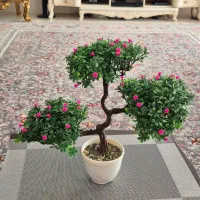 درختچه و گل مصنوعی بنسای|گل مصنوعی|ملایر, |دیوار