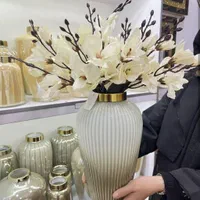 گلدان دکوری کادویی کنار سالنی  رومیزی  شیشه ای|صنایع دستی و سایر لوازم تزئینی|تبریز, |دیوار