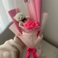 کادوی  مدرن    دسته گل  ولنتاین