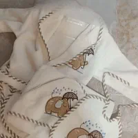 حوله تن پوش و دورپیچ نوزادی ترک مناسب سیسمونی