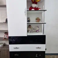 کمدلباس سالم رنگ سفید و مشکی