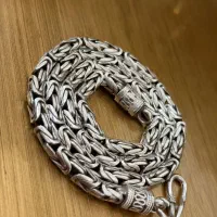 زنجیر نقره تایلندی قدیم|جواهرات|تبریز, |دیوار