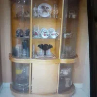 ویترین طلایی در حد نو شیک با نورپردازی توافقی