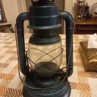 فانوس نفتی  قدیمی آبی