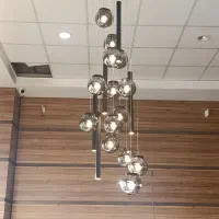 لوستر سقفی بلند کد ۸۰۰۰۹