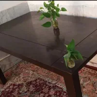 یک عدد میز نهارخوری|میز و صندلی غذاخوری|اشتهارد, |دیوار