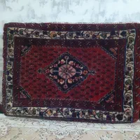 پشتی دست باف سیمین ۷۰ساله|پشتی|همدان, |دیوار