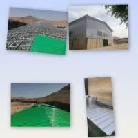 ساخت آلاچیق پارکینگ با ساندویچ پانل یک رو ورق