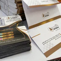 چاپ لیبل کارت ویزیت تراکت سربرگ فاکتور بنر استیکر