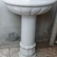 روشویی در حد نو گلدار