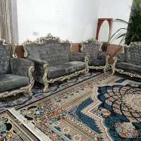 یکدست مبل ۷نفره در حد نو|مبلمان خانگی و میز عسلی|داراب, |دیوار