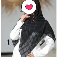 روسری مشکی حریر ترک