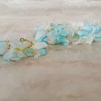 تاج گل سر و دستبند