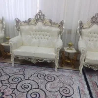 مبل7نفره  سلطنتی در حد نو|مبلمان خانگی و میز عسلی|ازنا, |دیوار