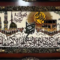 تابلو فرش ماشینی کاملا نو