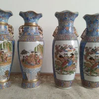 گلدون طلا کوب  پیش دستی ورشو ظرف مسی و  ...