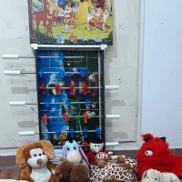 فوتبال دستی با ۸تا عروسک