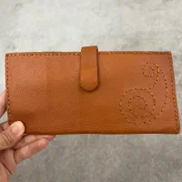 کیف پول زیبا چرم کار دست