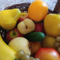 ظرف میوه مصنوعی تمیز و شیک مناسب دکوری|ظروف سرو و پذیرایی|تهران, مینابی|دیوار