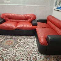 مبل چرم در حد نو|مبلمان اداری|قم, مسجد امام حسن|دیوار