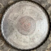 مجمع مسی قاجاری لبه کنگره ای