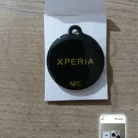 تگ سونیnfc رنگ مشکی نو