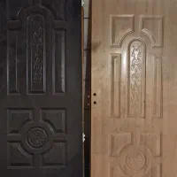 درب چوبی اتاق خواب ۲عدد  طبق عکس