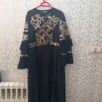 مانتو مشکی بلند محرمی