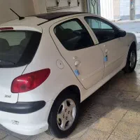 پژو ۲۰۶ پانا تیپ ۳ با رینگ بی رنگ|خودرو سواری و وانت|اسلام‌شهر, مظفریه|دیوار