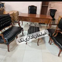 مبل اداری /میزالماسصفحه جناقی هشت پایه|مبلمان اداری|چهاردانگه (تهران), |دیوار