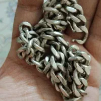 زنجیر نقره وزن 220گرم