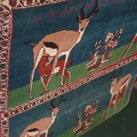 فروش قالی محلی و پشتی محلی|فرش|مرودشت, رودبال|دیوار