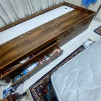 تخت تکنفره باکس دار|تخت و سرویس خواب|تهران, امیر بهادر|دیوار