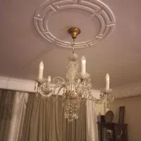لوستر کریستال ۵ شعله|لوستر و چراغ آویز|تهران, سهروردی|دیوار