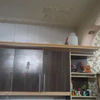 کابینت روکش ام دی اف داخلش فلزی